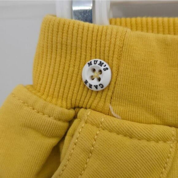 Mums Care Yellow Shorts - Picture 3 of 4